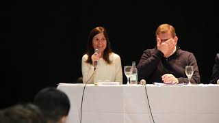 FERNANDA RAVERTA Primer debate precandidatos a Intendente Colegio IDRA Mar del Plata [upl. by Denbrook571]