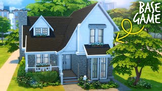 Updated Family Home  The Sims 4 Speed Build The Sims 4 Base Game [upl. by Anila]