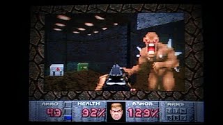 Doom SEGA 32X CRT Gameplay [upl. by Alida]