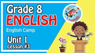 Grade 8 English Language  Unit 1Lesson 03 🇱🇰💭🗯💬 [upl. by Hutt]