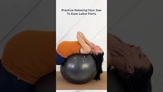 Birthing ball exercises for home creator motivation prenatalworkout [upl. by Joelynn]