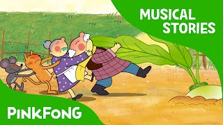 The Great Big Turnip  Fairy Tales  Musical  PINKFONG Story Time for Children [upl. by Eiramyelhsa]