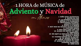 🙏 1 HORA de MÚSICA de ⭐ ADVIENTO Y NAVIDAD ⭐ con Athenas 🎄 quotNavidad es Jesúsquot  Villancicos [upl. by Nnylg]