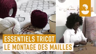 Apprenez à monter et rabattre vos mailles en tricot sur Artesanecom [upl. by Ezzo]