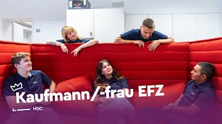 Lehre als Kaufmannfrau EFZ  HGC  Lehrstellenvideo  Yousty [upl. by Eiznik]