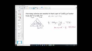 Calorimetry Lesson 1 Gen Chem [upl. by Ettena]