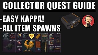 The Collector Tarkov 129 Guide  Kappa Container Guide  Fence Quest Guide  Escape From Tarkov [upl. by Florrie]