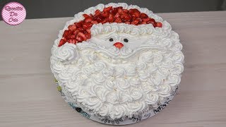 ESPECIAL DE NATAL BOLO PAPAI NOEL  RECEITAS DA CRIS [upl. by Aihsekat77]