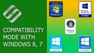 How to Run a Program in Compatibility Mode With Windows 10 8 and 7 👨‍💻⚙️🛠️ [upl. by Brom]