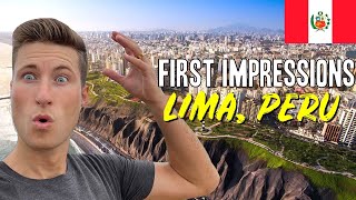 FIRST IMPRESSIONS OF LIMA 🇵🇪 MIRAFLORES IS BEAUTIFUL amp SAFE [upl. by Frederick44]