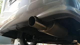 Civic G7 ET K20A3 exhaust sound FGK [upl. by Rimat]