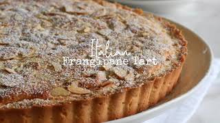 Torta Cappuccina Modenese  Italian Frangipane and Cherry Tart [upl. by Adaner]