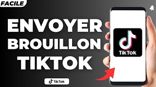 Comment Envoyer Un Brouillon Tiktok a Quelquun [upl. by Zacharie]