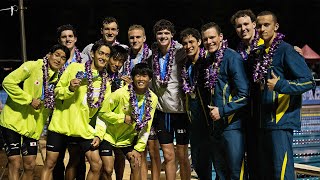 Mens 800 Freestyle Relay A Final  2022 Junior Pan Pacific Championships Honolulu Hawaii [upl. by Hoover822]