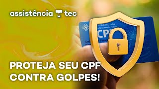 Como usar a ferramenta de proteção do CPF da Receita Federal – AssistênciaTec 107 [upl. by Cadell]