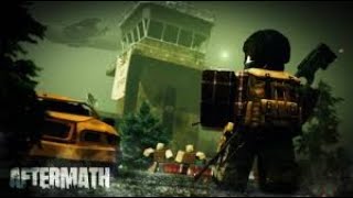 Roblox Aftermath Looting for Guns amp Killing Zombies [upl. by Otrebile]