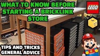 What should you know before starting a Bricklink Store  Bricklink Advice and Tips  2024 [upl. by Lewin]