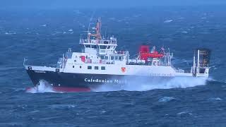 Ferry in Stormy Seas Friday 13 October 2023 [upl. by Ialocin]