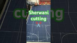 sherwani cuttingfitting✂️✂️ [upl. by Llacam]