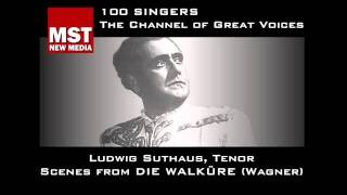 100 Singers  LUDWIG SUTHAUS [upl. by Nayk]