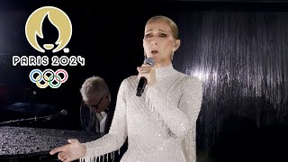 Céline Dion 重返2024 巴黎奧運獻唱｜Paris 2024 Olympics｜“LHymne à lamour” [upl. by Udelle]