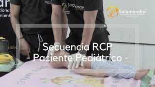 Secuencia RCP Pediatrica [upl. by Esiocnarf]