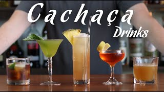 5 Cachaça cocktails that are NOT Caipirinhas [upl. by Eisej]