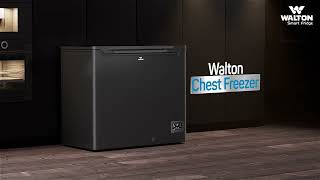 Walton Chest Freezer  Energy Efficient Compressor  BSTI 5 Star Energy Rating Freezer  Walton [upl. by Euqirdor]