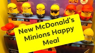 Playing McDonalds New Happy Meal minion games just scan the code on the box minions happymeal [upl. by Ailahk]