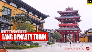 A Tang Dynasty Town Under Construction  Changde Hunan  湖南常德  大唐司马城 [upl. by Edyaw]