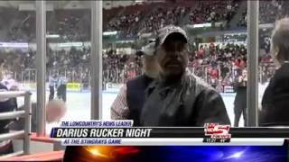 Darius Rucker Sings National Anthem at Stingrays Game [upl. by Salzhauer]