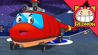 Helicopter song  Vehicle song  Nursery rhymes  REDMON [upl. by Sutniuq2]