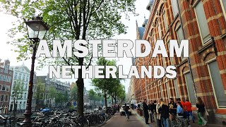 Amsterdam Netherlands  Driving Tour 4K [upl. by Lehet]