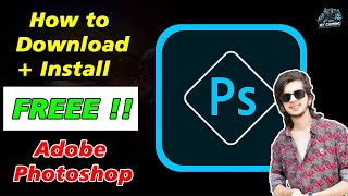 How to Download and Install Best Free Adobe Photoshop on any PC or Laptop 2023 [upl. by Targett47]