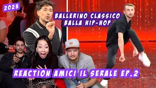 Il classico è davvero la base della danza  Reaction Amici il Serale Ep2 [upl. by Renwick884]