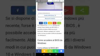 Come accedere al BIOS da Windows 10 e 8 [upl. by Retsek]