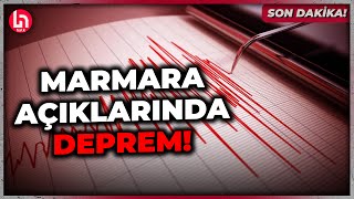 SON DAKİKA Marmarada korkutan deprem İstanbulda da hissedildi [upl. by Cirtap553]