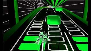 Audiosurf Arai Akino  a chance to shine OBAN Star Racers opening IronMod [upl. by Fotzsyzrk]