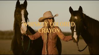 Lainey Wilson  Whiskey Colored Crayon Official Lyric Video [upl. by Mccafferty]