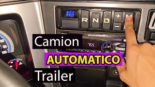 como manejar un CAMION AUTOMATICO te mostrare como funcionan los camiones automaticos automatizados [upl. by Bleier492]