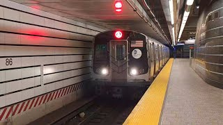 96th StreetStreet2nd Avenue bound R179 A Train  86th Street [upl. by Laerol853]