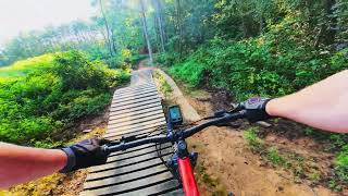 morning ride at Kernersville Mountian Bike Park [upl. by Lewiss]