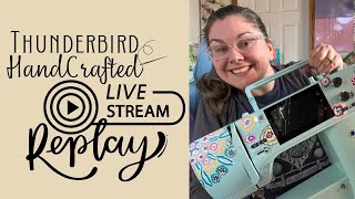 Replay Kaffe Bernina B475 QE Unboxing  Name the newest sewing machine in the Creativity Corner [upl. by Ennalyrehc]