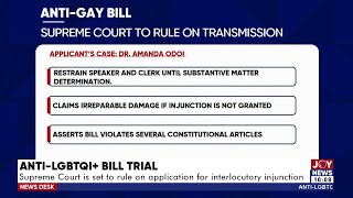 AntiLGBTQI Bill Trial Supreme Court is set to rule on application for interlocutory injunction [upl. by Stacy]