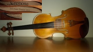 Violino Cremona Modelo SV320 1995 [upl. by Lua707]