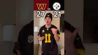 Jayden Daniels vs Russell Wilson😳🏈 nfl football steelers commanders skit funny [upl. by Winterbottom]