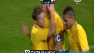 Suecia 4 Inglaterra 2 Amistoso Internacional 2012 Los goles 14112012 [upl. by Assiar65]