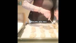 Croccanti biscotti alle nociricettefacili [upl. by Annij]