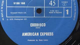 American Express  Exodisco 1979 DISCO 70s [upl. by Anelhtak]