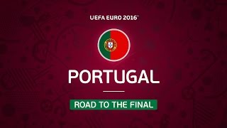 Portugals road to the final UEFA EURO 2016 animated guide [upl. by Sral]